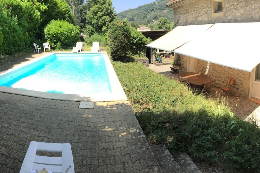Grande Maison Familiale En Pierres Sud Ardeche Lalevade-dʼArdèche Exteriör bild